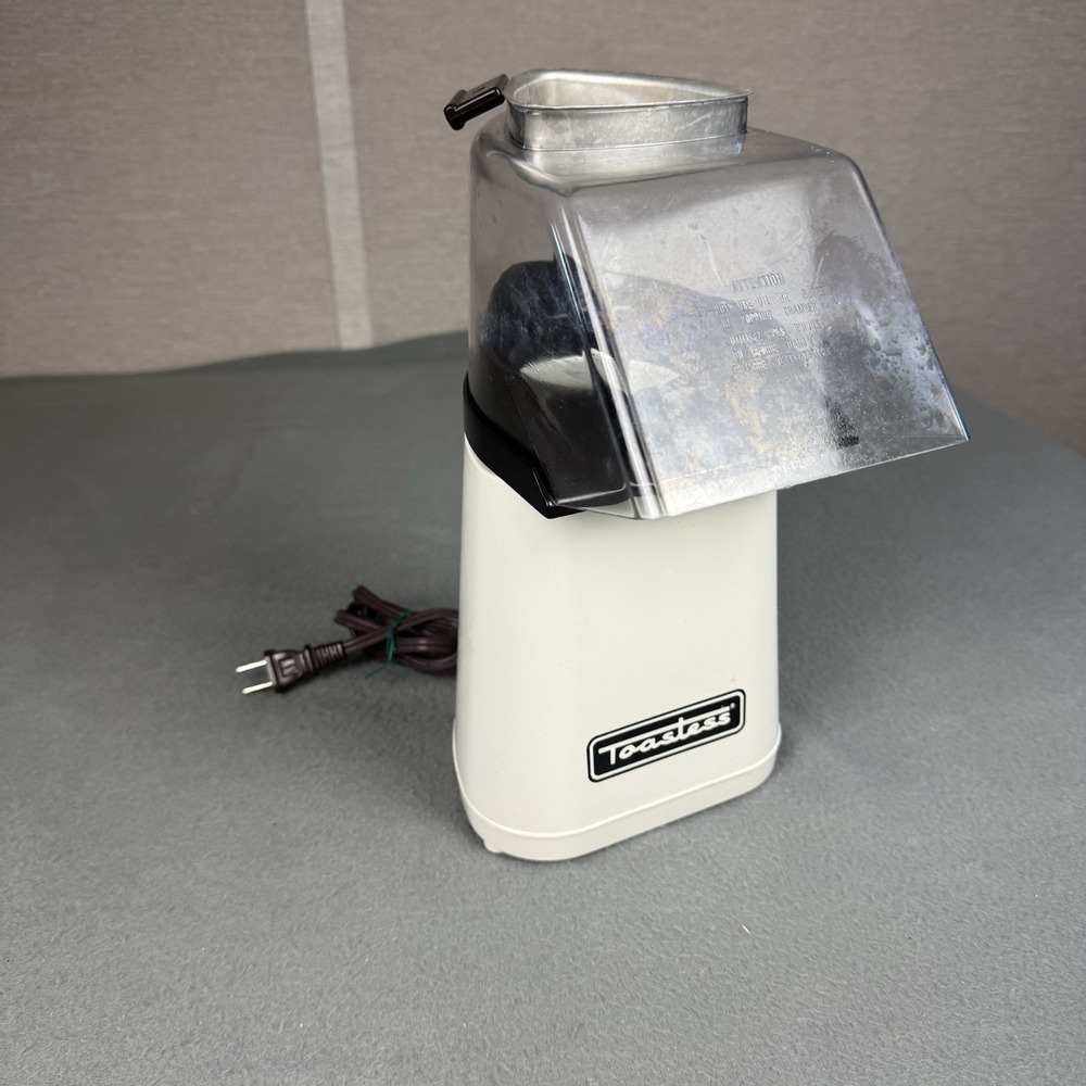 Vintage Toastess Popcorn Pumper Hot‎ Air Popcorn Maker Tested Works